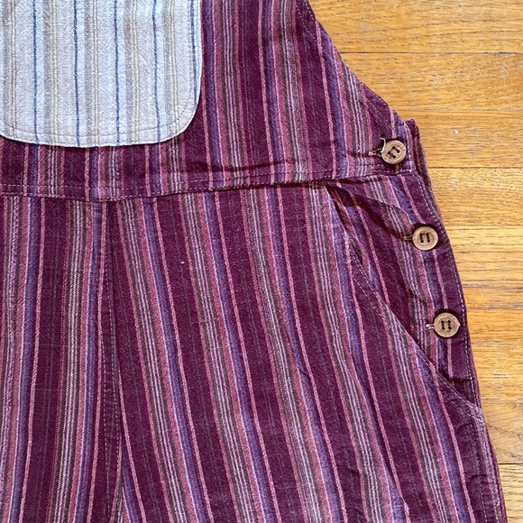 Boho Overall Shorts Sz Sm/Med - Picture 3 of 10
